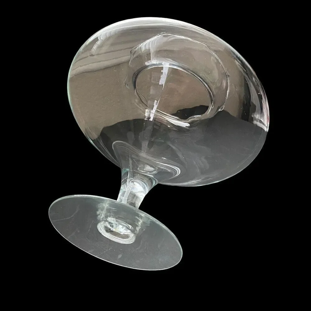Vintage 1984 Princess House Crystal Violet Vase Bowl #852 Handblown 10